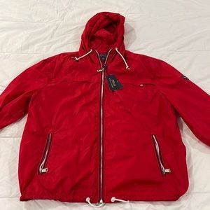 Polo Ralph Lauren Mens Large Light Weight Rain Jacket